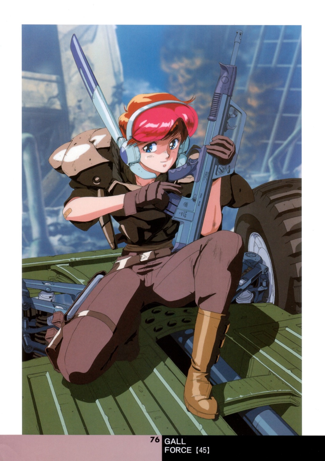 armor, gall_force, gun, sandy_newman, sonoda_kenichi