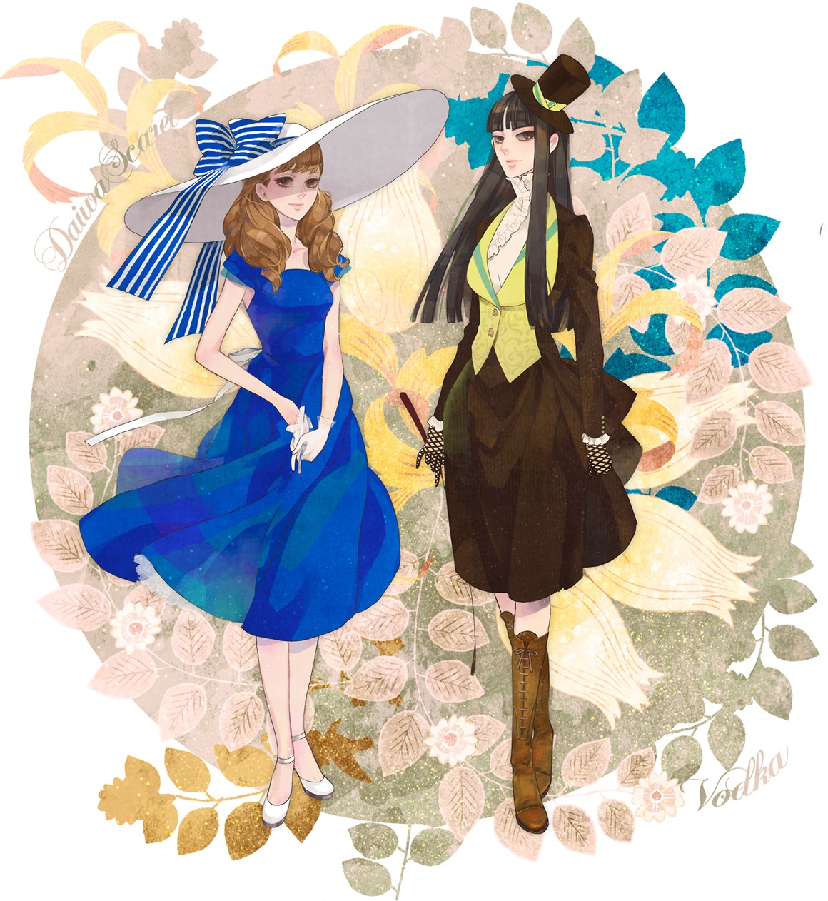 anthropomorphization, dress, nobingo, summer_dress