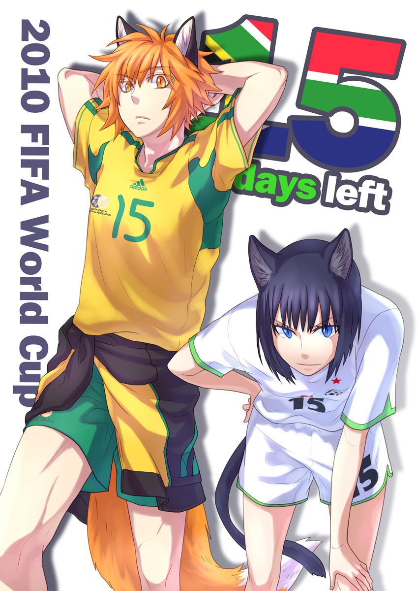 2010_fifa_world_cup, animal_ears, bliss, nekomimi, soccer, tail