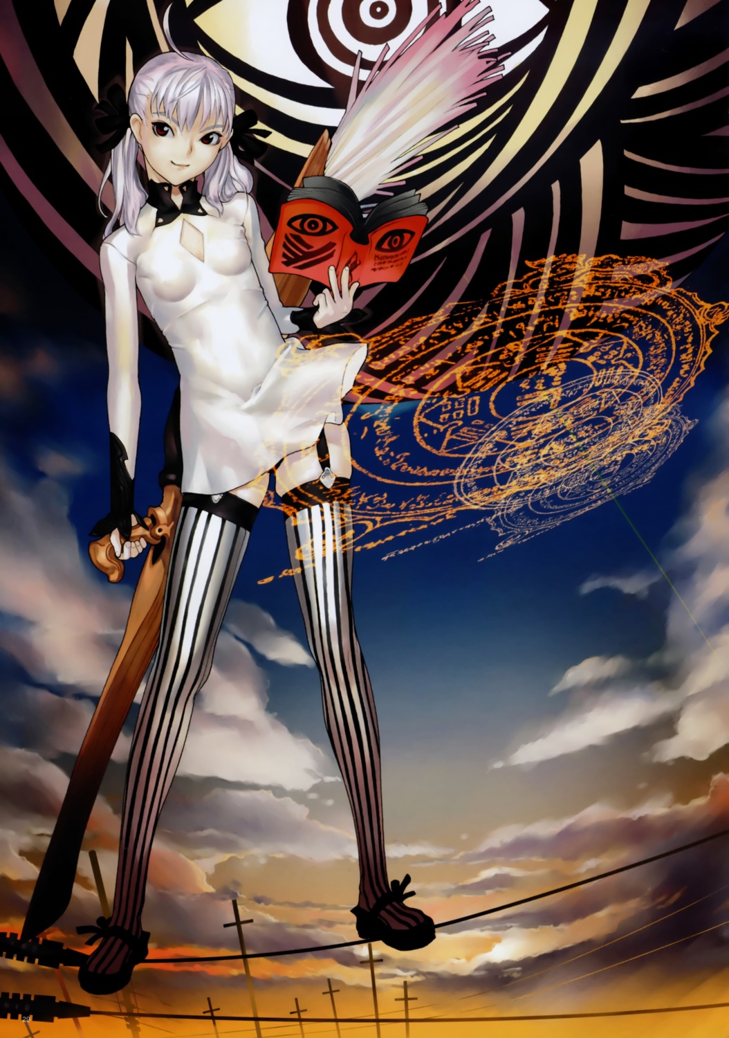 hakua_ugetsu, scanning_resolution, stockings, thighhighs