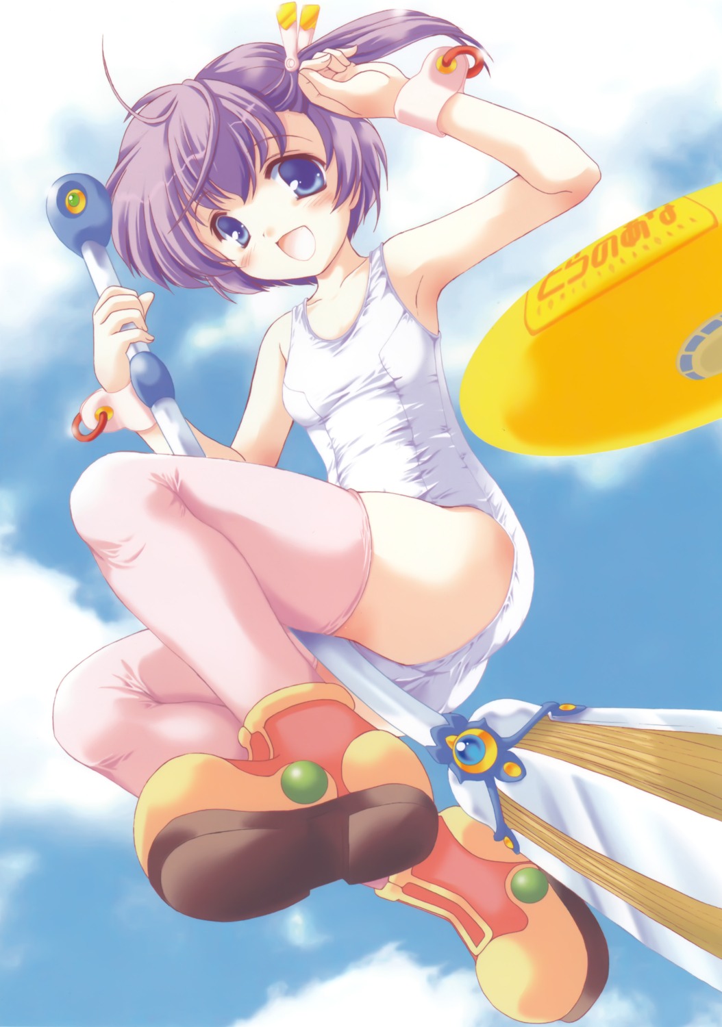 mizushiro_takuya, school_swimsuit, swimsuits, thighhighs