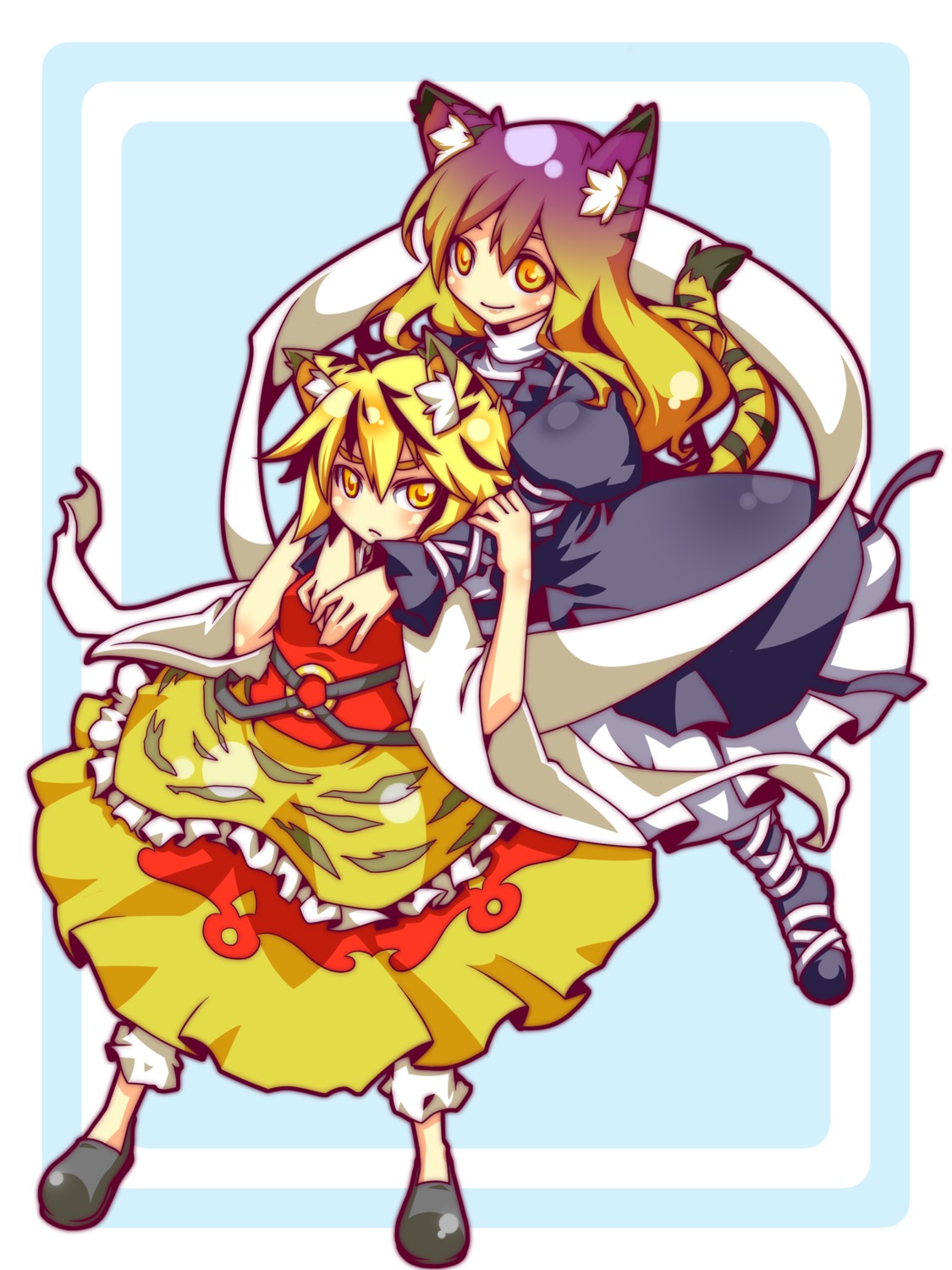 hijiri_byakuren, shuushokuna_ekus, toramaru_shou, touhou
