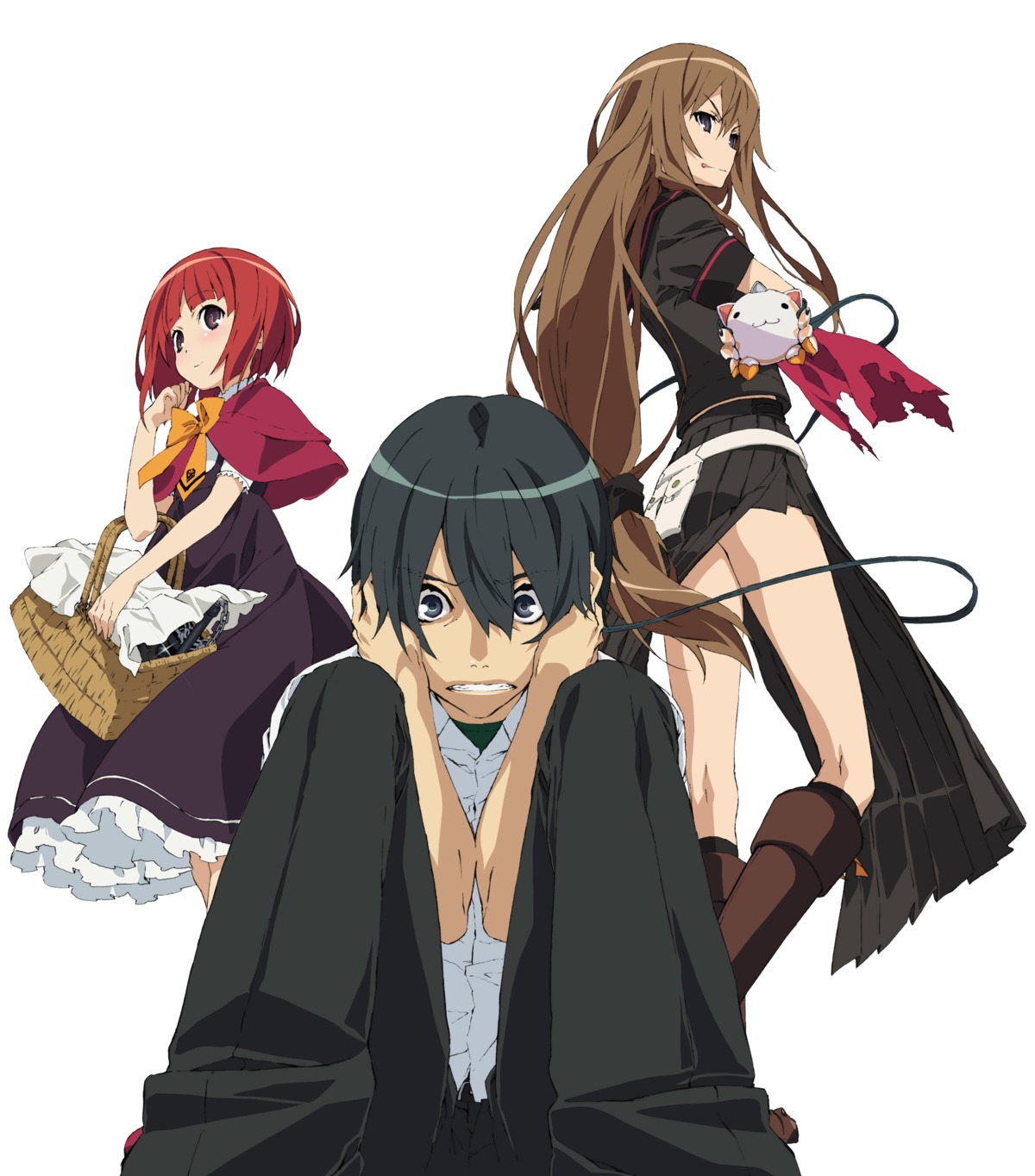 akai_ringo, morino_ryoushi, ookami-san, ookami_ryouko
