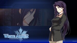 kawata_hisashi, shinozuka_yayoi, wallpaper, white_album