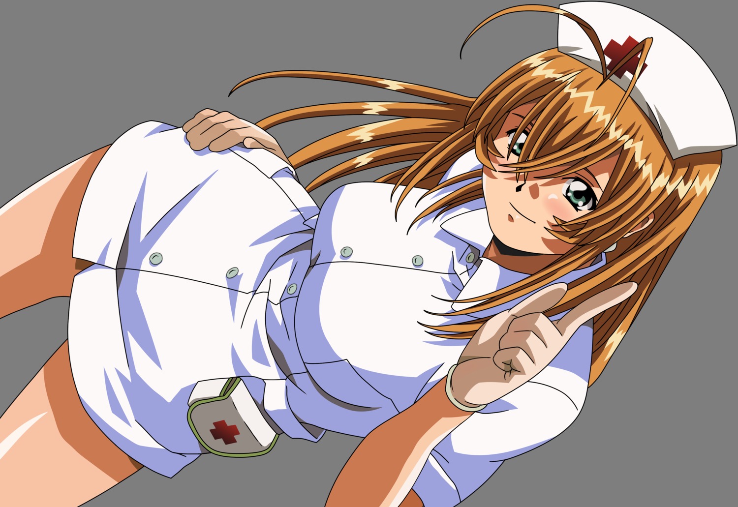 ikkitousen, ikkitousen~dragon_destiny~, nurse, sonsaku_hakufu, transparent_png, vector_trace