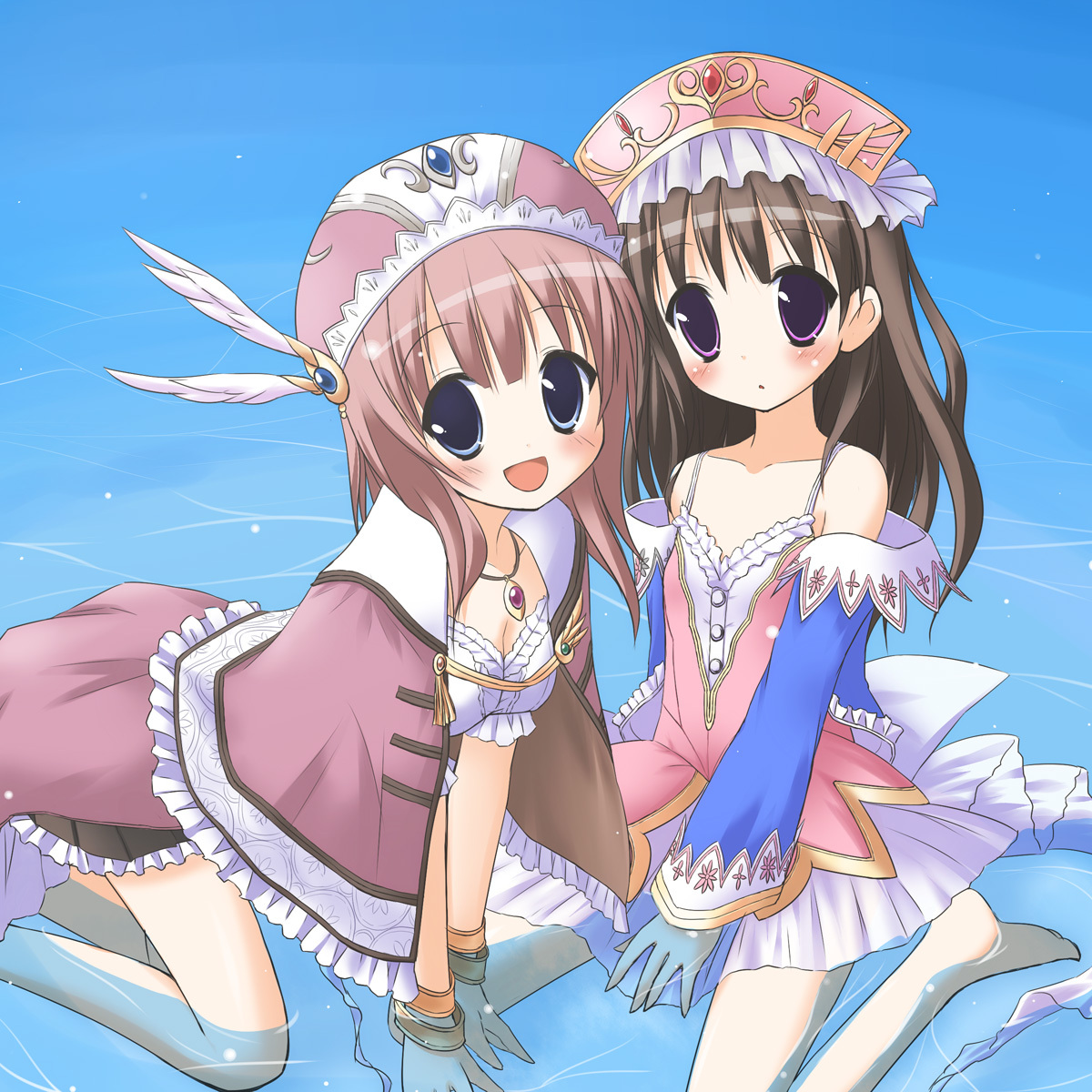atelier, atelier_totori, cleavage, dress, minidraco, rorolina_frixell, thighhighs, totooria_helmold