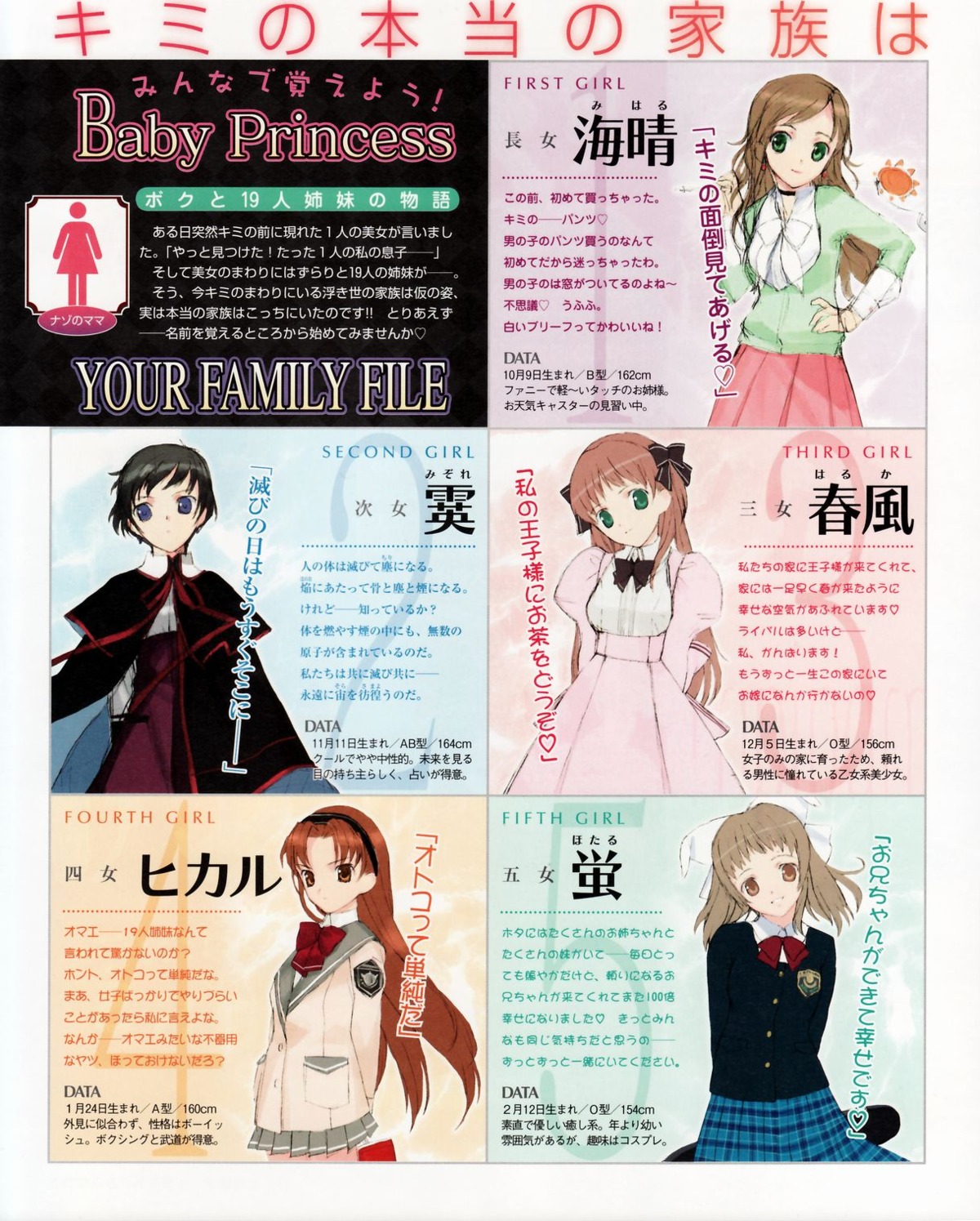 amatsuka_haruka, amatsuka_hikaru, amatsuka_hotaru, amatsuka_miharu, amatsuka_mizore, baby_princess, dress, jpeg_artifacts