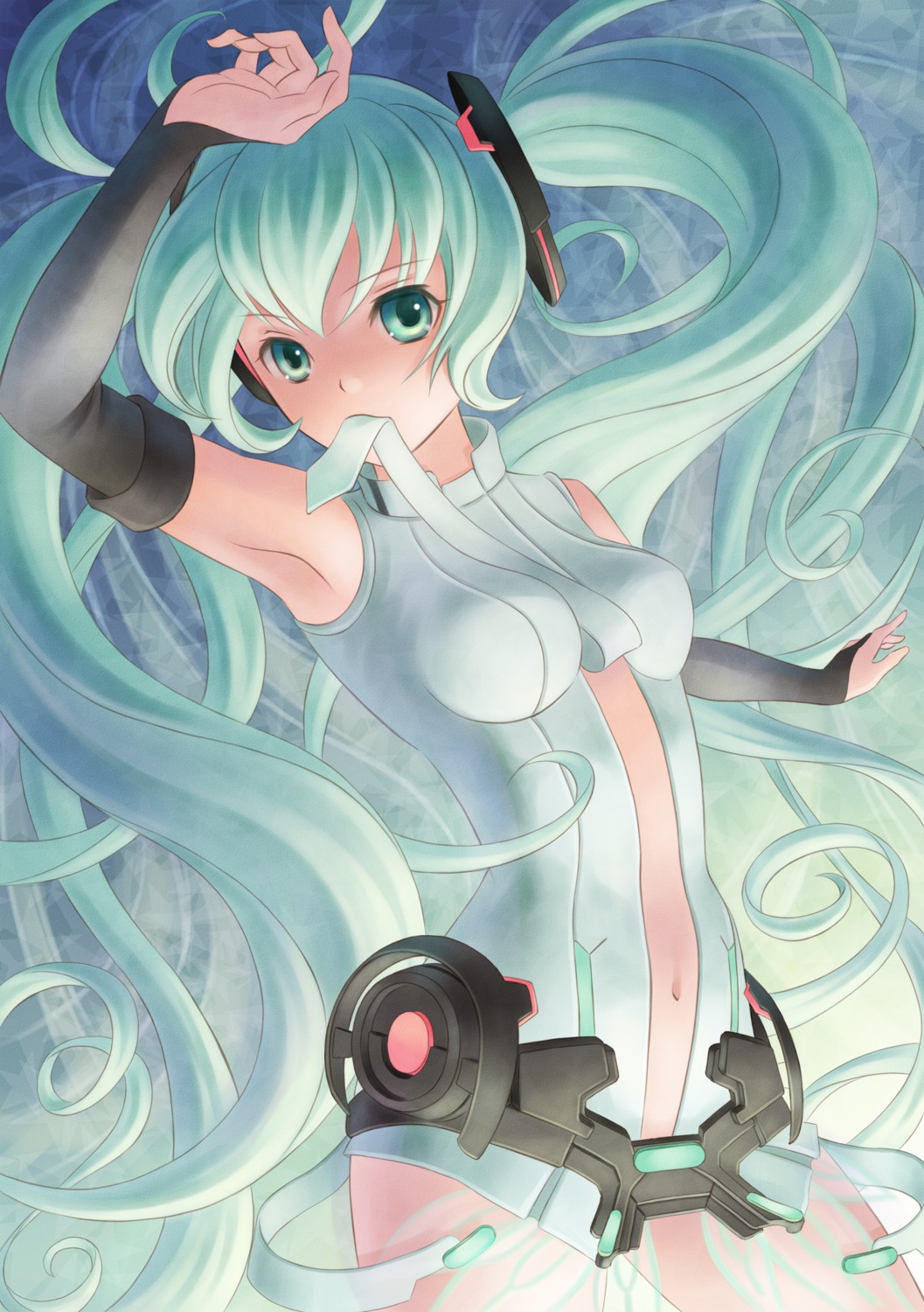hatsune_miku, inaho_minato, miku_append, vocaloid, vocaloid_append