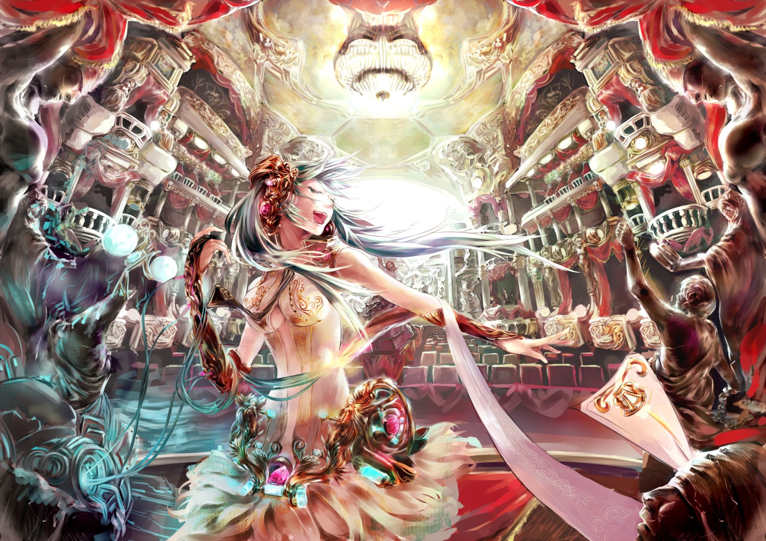 antiquewhite, hatsune_miku, miku_append, vocaloid, vocaloid_append
