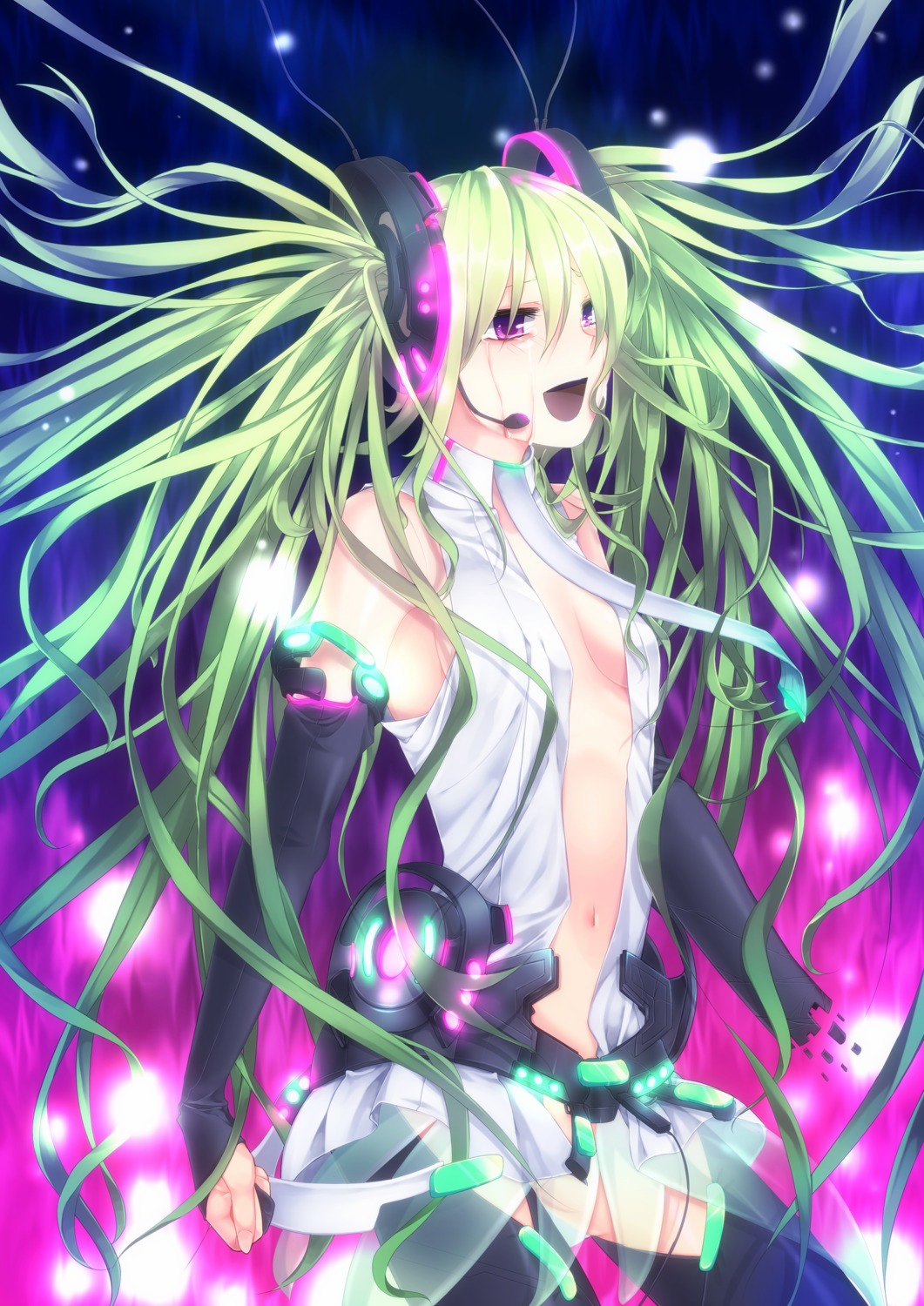 hatsune_miku, miku_append, tateshina_ryouko, vocaloid, vocaloid_append