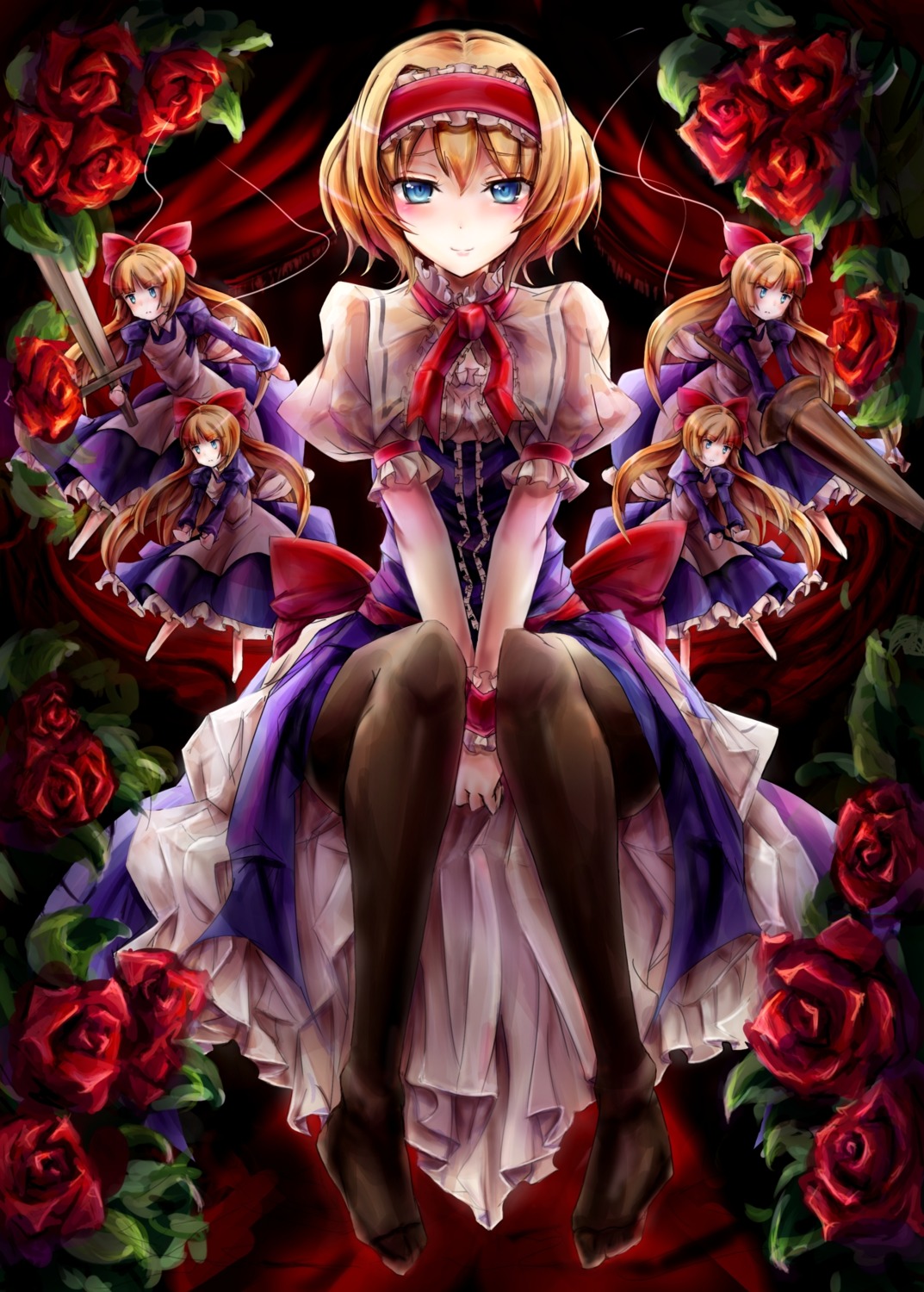 alice_margatroid, pantyhose, shanghai_doll, touhou, yosuke