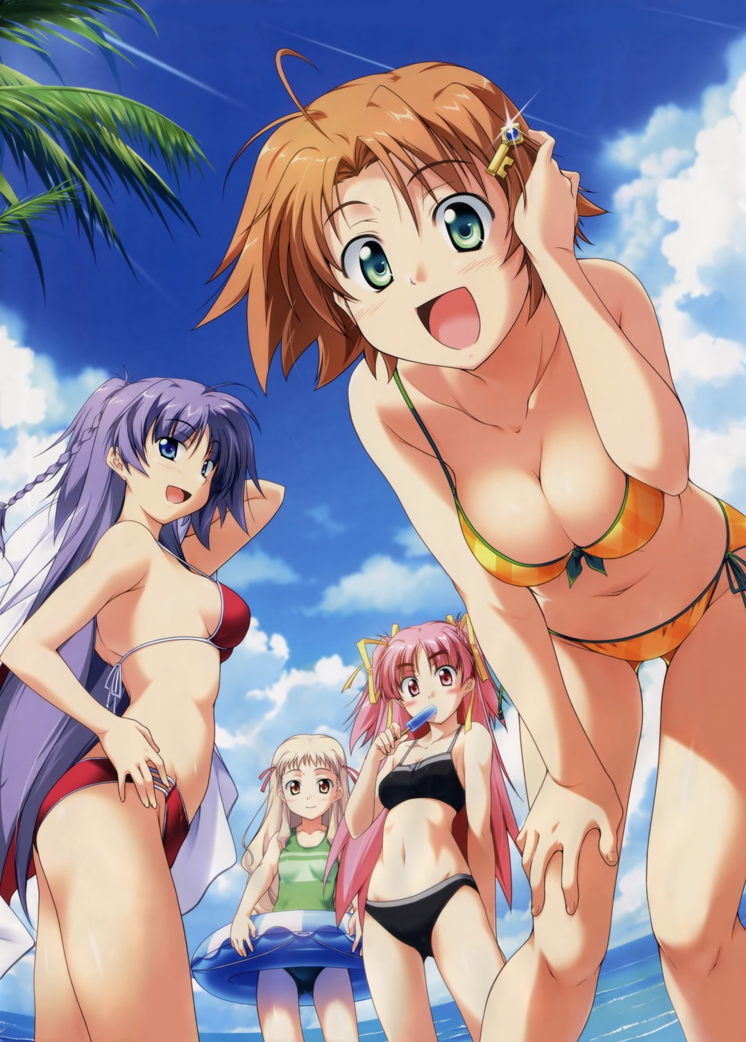 bikini, cleavage, fixed, hasumi_ichino, kurumizawa_suzuki, orihara_natsumi, swimsuits, takeya_masami