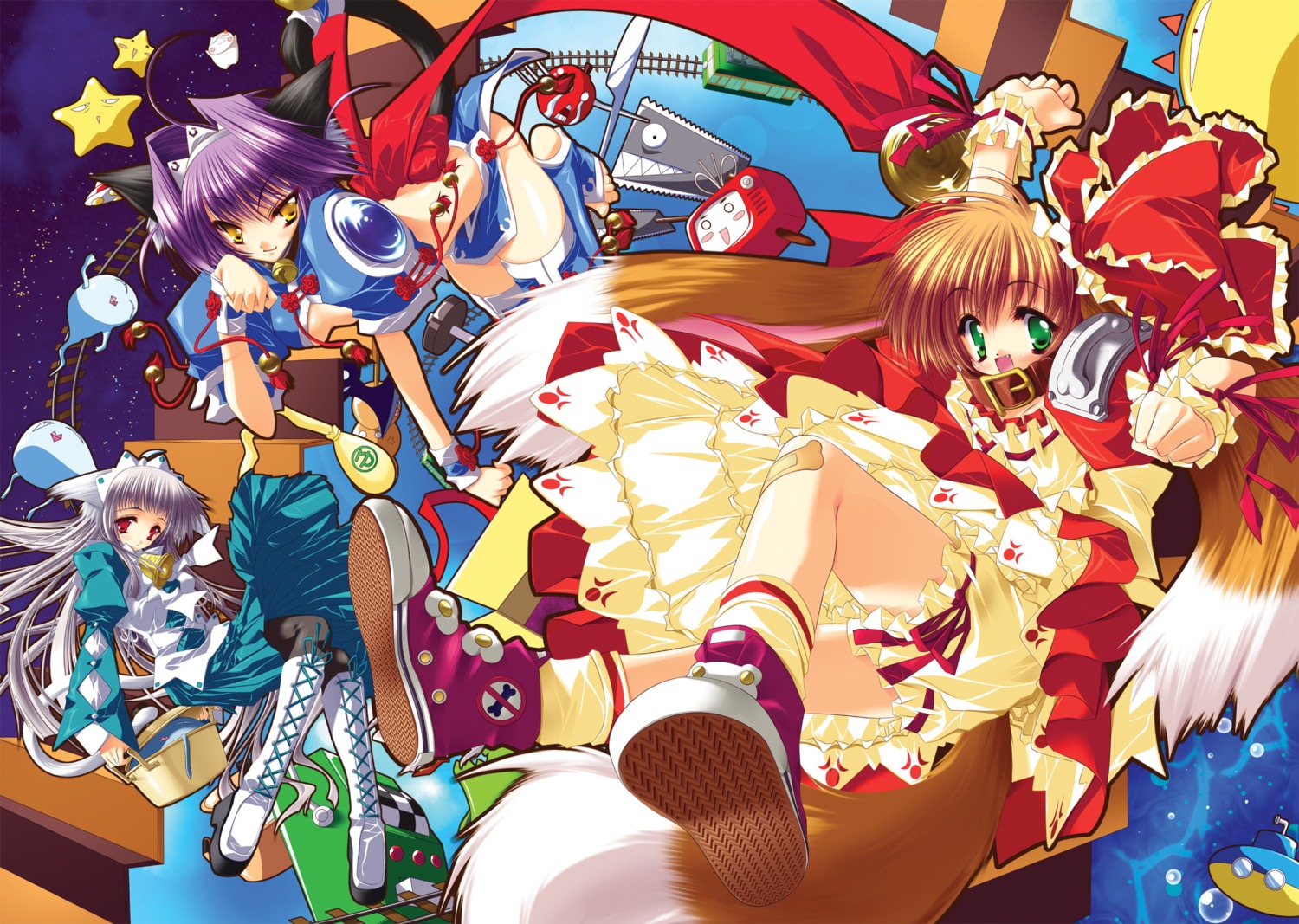 animal_ears, aoi_yuuji, puni_puni_handmaid