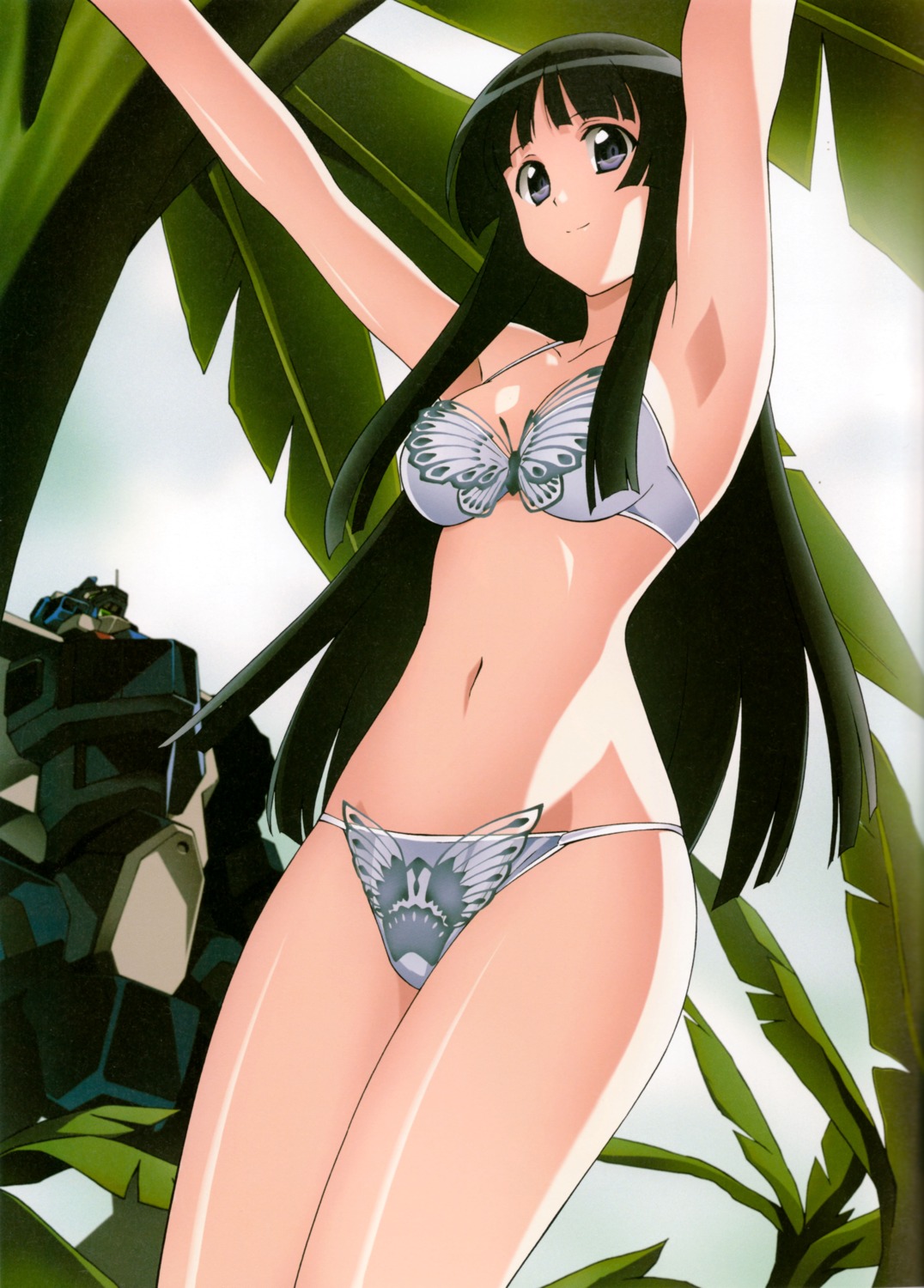 bikini, jinki, jinki_extend, mecha, scanning_resolution, screening, swimsuits, tsunashima_shirou, tsuzaki_aoba