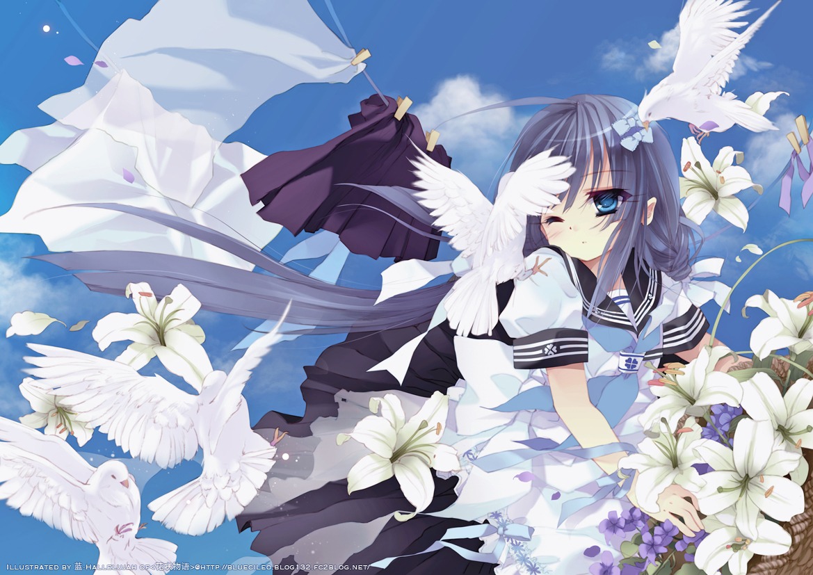blue_hallelujah, seifuku