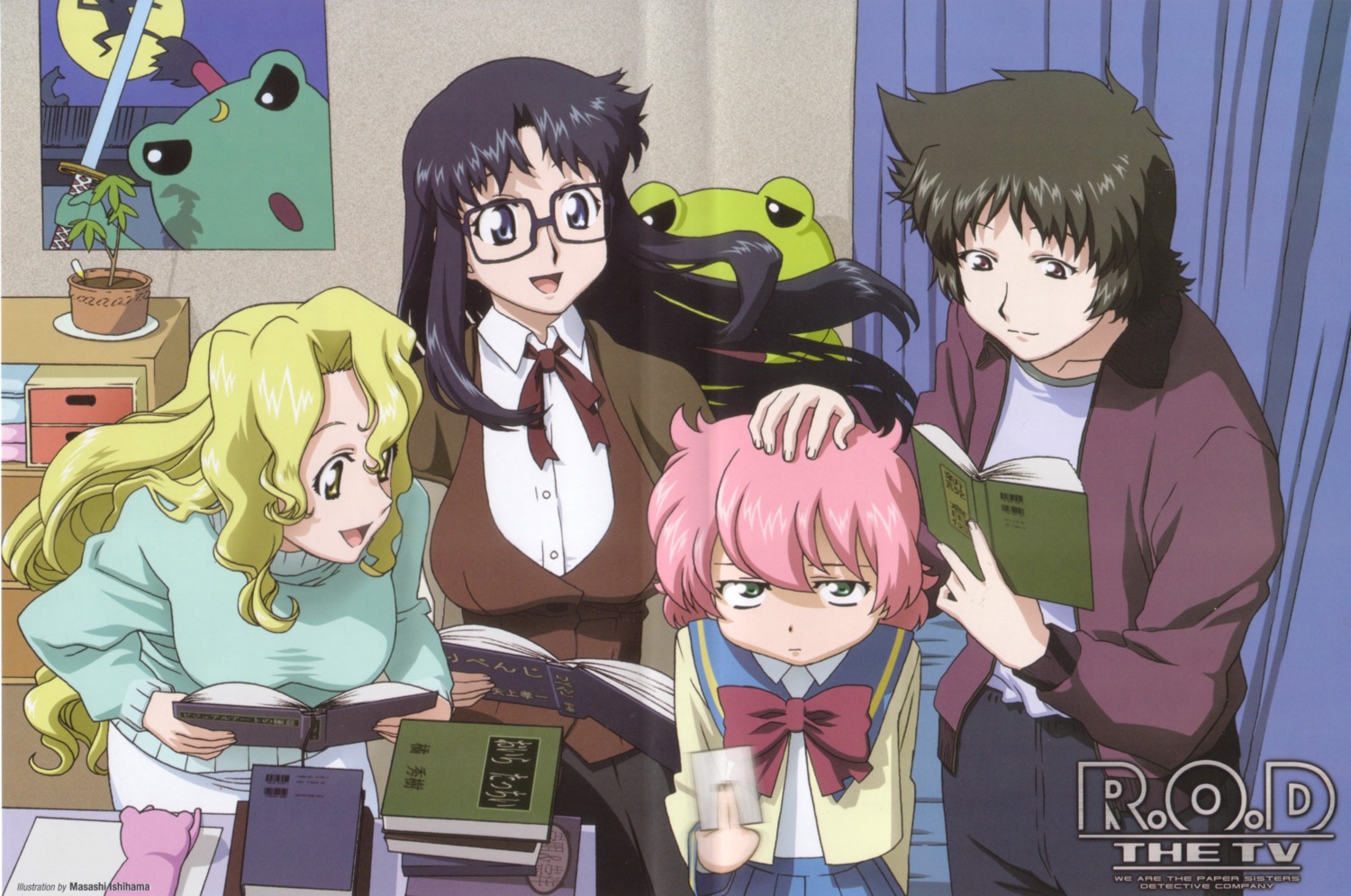 anita_king, crease, fixme, ishihama_masashi, maggie_mui, michelle_cheung, read_or_die, yomiko_readman