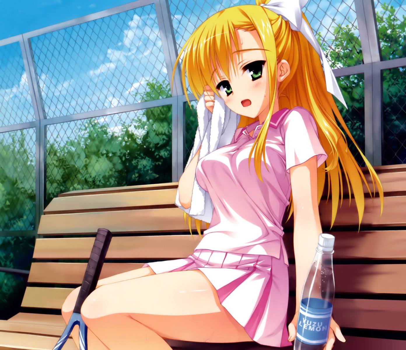 kanemoto_akari, kobuichi, noble_works, tennis, yuzu-soft