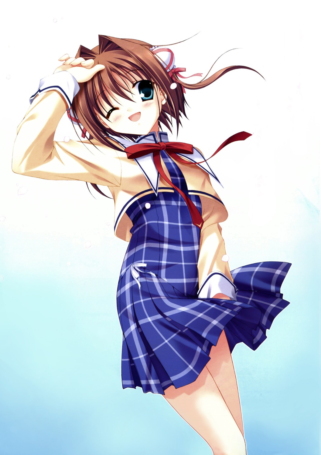 asakura_yume, bleed_through, da_capo, da_capo_(series), da_capo_ii, scanning_artifacts, seifuku, tanihara_natsuki