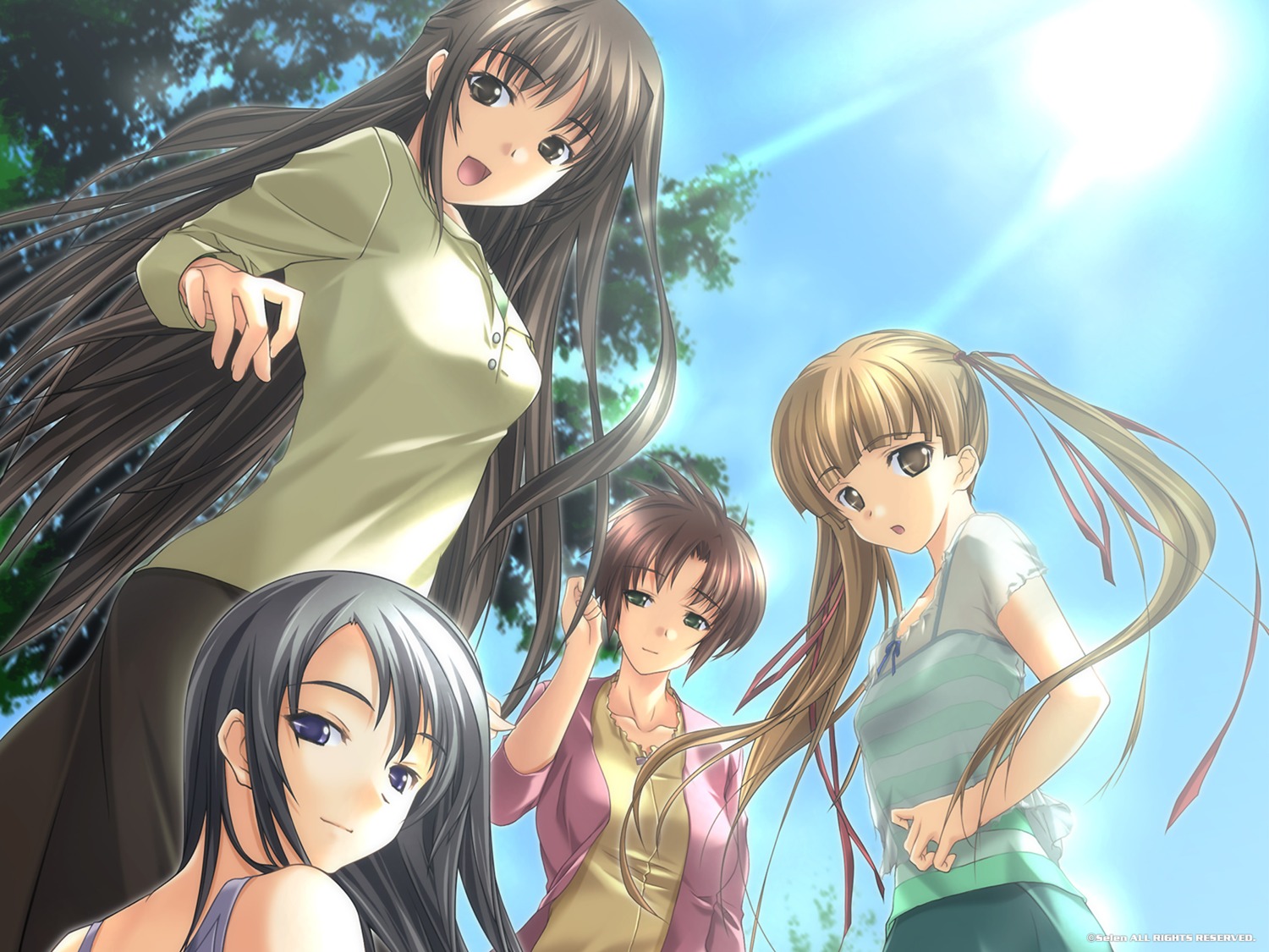 hizuki_ayumi, hizuki_mitsuna, hizuki_shino, hizuki_yuiko, kawagishi_keitarou, shin_ringetsu