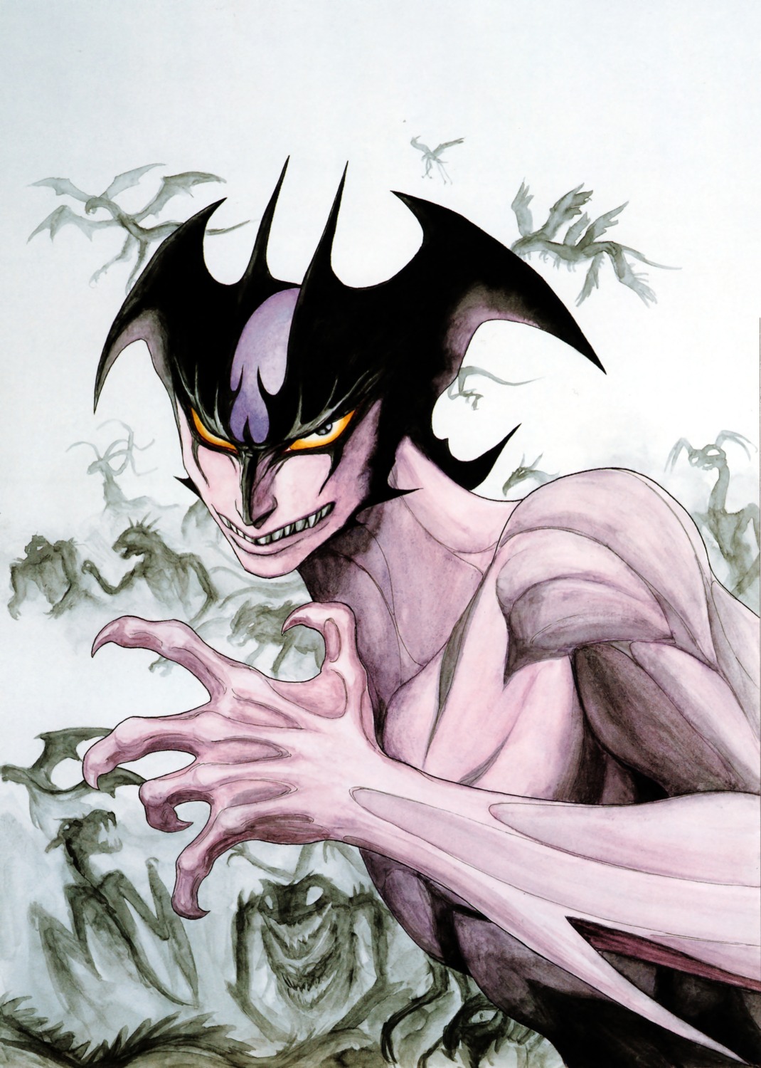 devilman, iwaaki_hitoshi, male