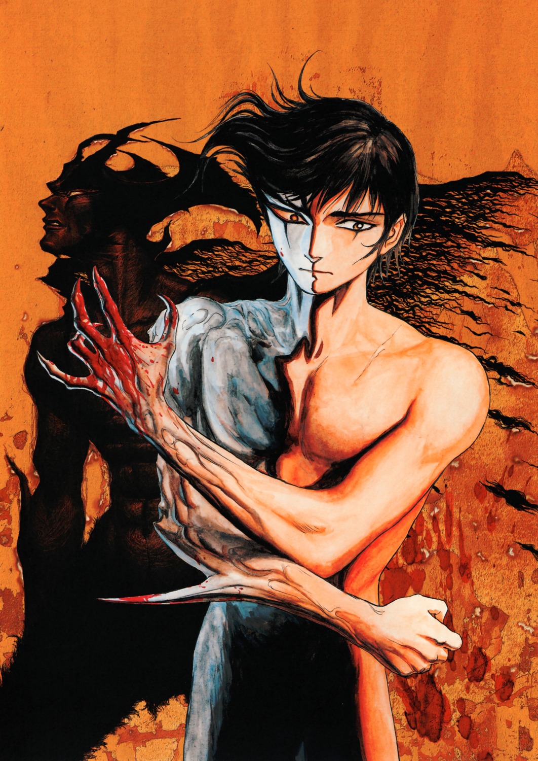 devilman, fudo_akira, iwaaki_hitoshi, male