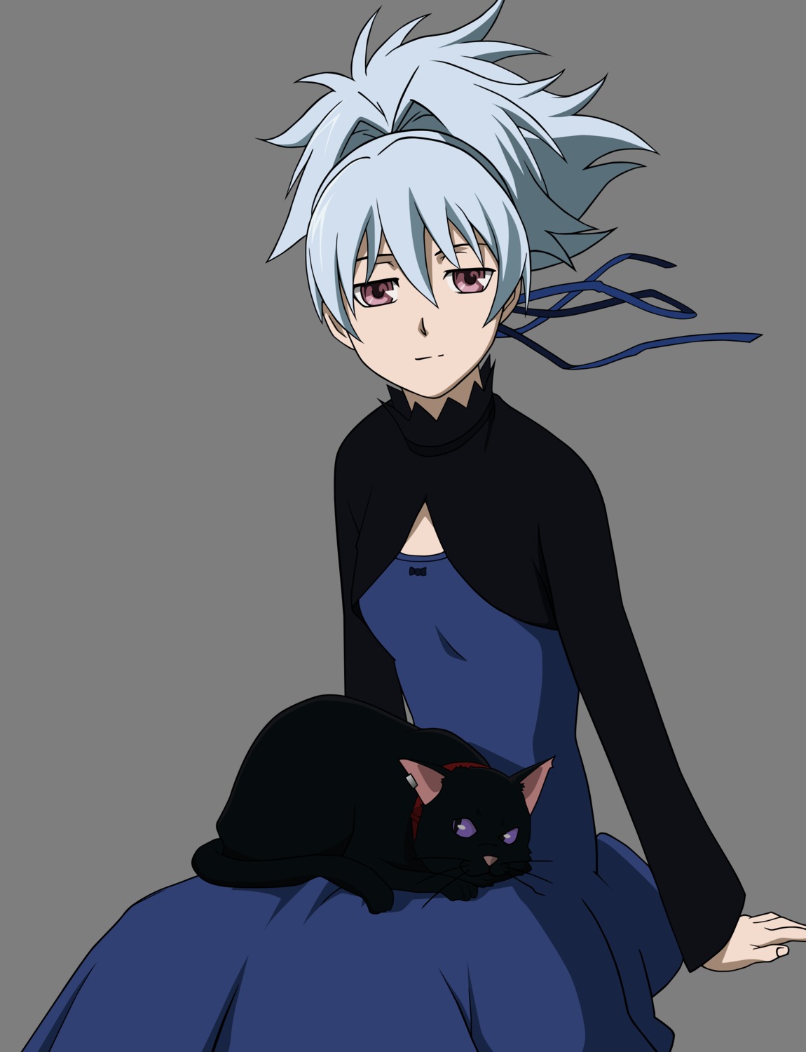 darker_than_black, mao_(darker_than_black), transparent_png, vector_trace, yin