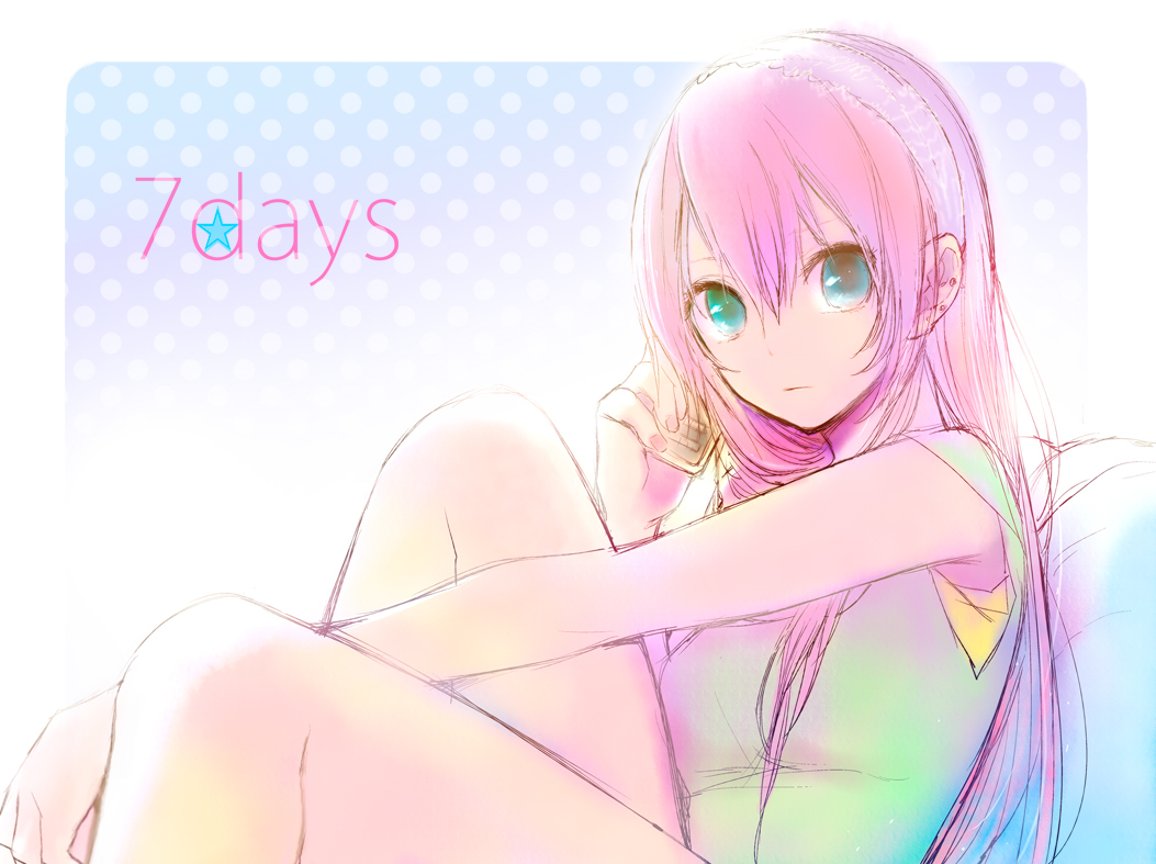 megurine_luka, vocaloid, weda_(artist)