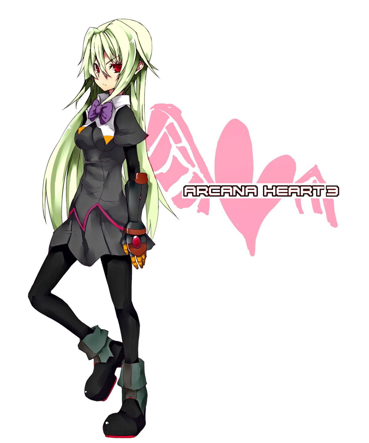 arcana_heart, arcana_heart_3, armor, pantyhose, weiss, yuuju