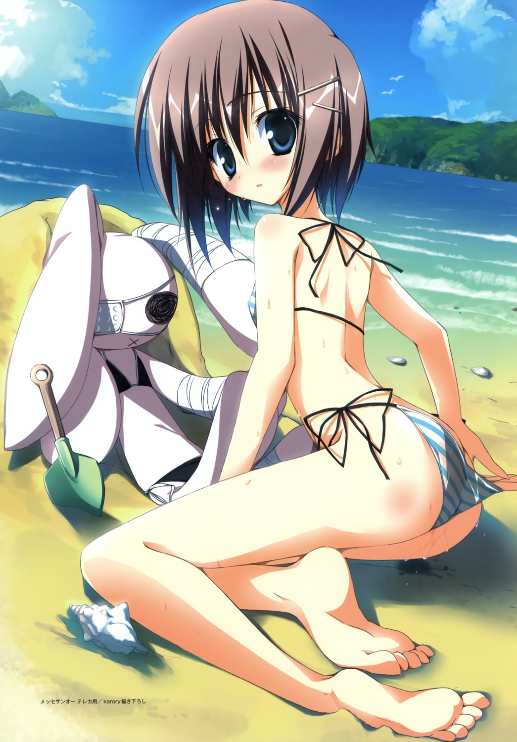 bikini, karory, keroq, mamiya_hasaki, subarashiki_hibi, swimsuits