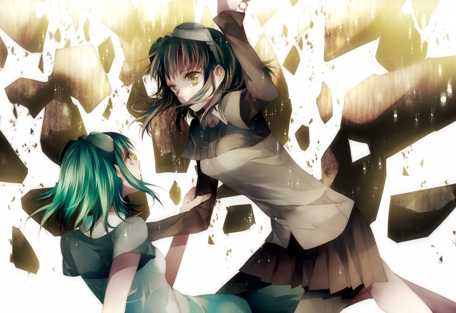 gumi, mosaic_roll_(vocaloid), tsukioka_tsukiho, vocaloid