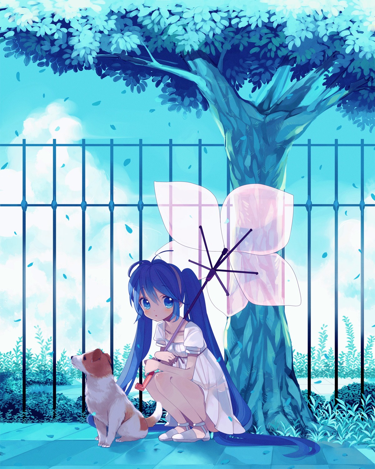amazawa_koma, dress, hatsune_miku, vocaloid