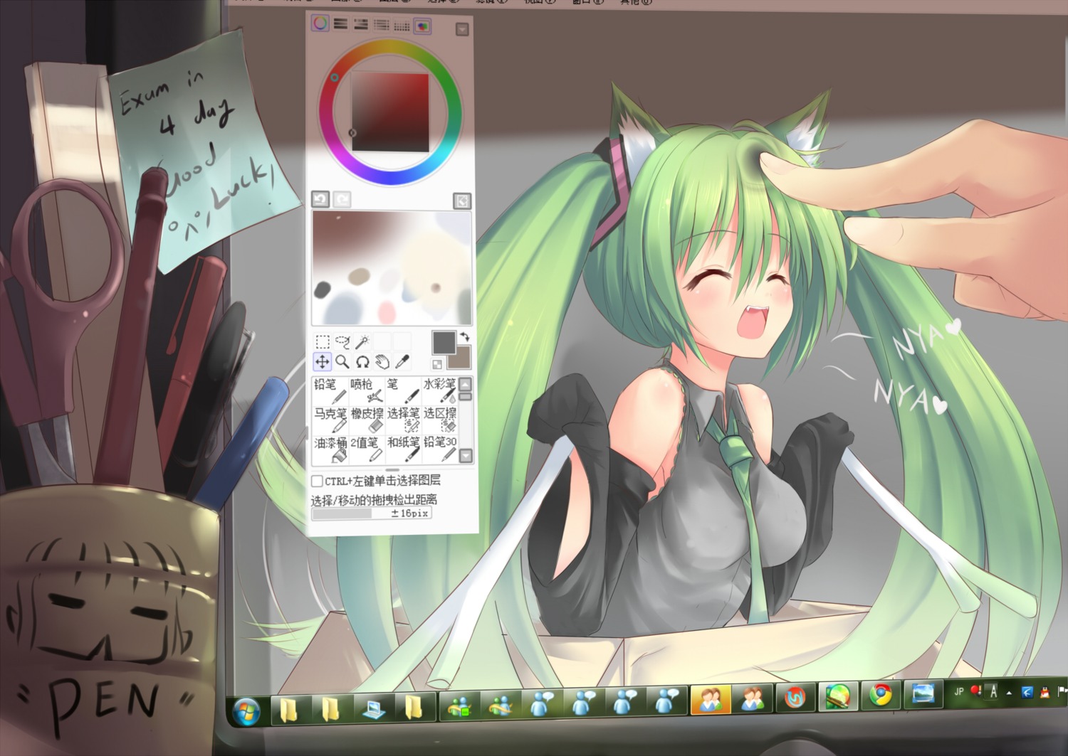 animal_ears, dreamlight2000, hatsune_miku, nekomimi, vocaloid