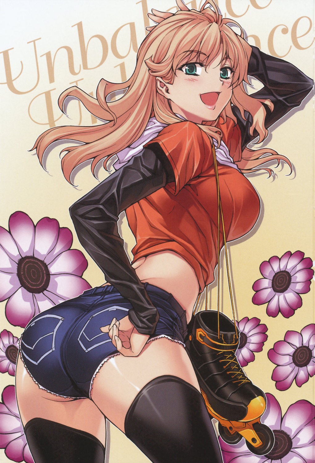 ass, caroline, lee_soo-hyon, thighhighs, unbalance_x_unbalance