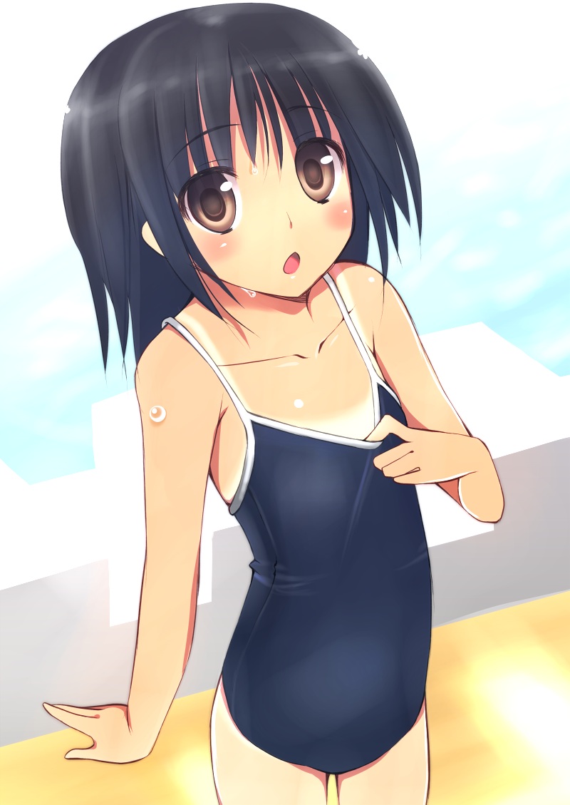 ikusan, school_swimsuit, swimsuits, tan_lines