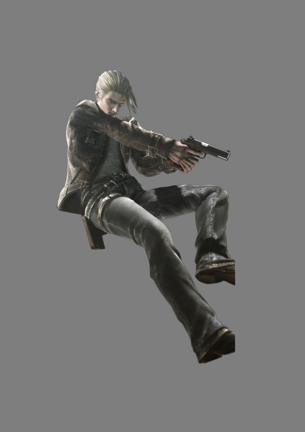 cg, gun, male, resonance_of_fate, transparent_png, vashyron