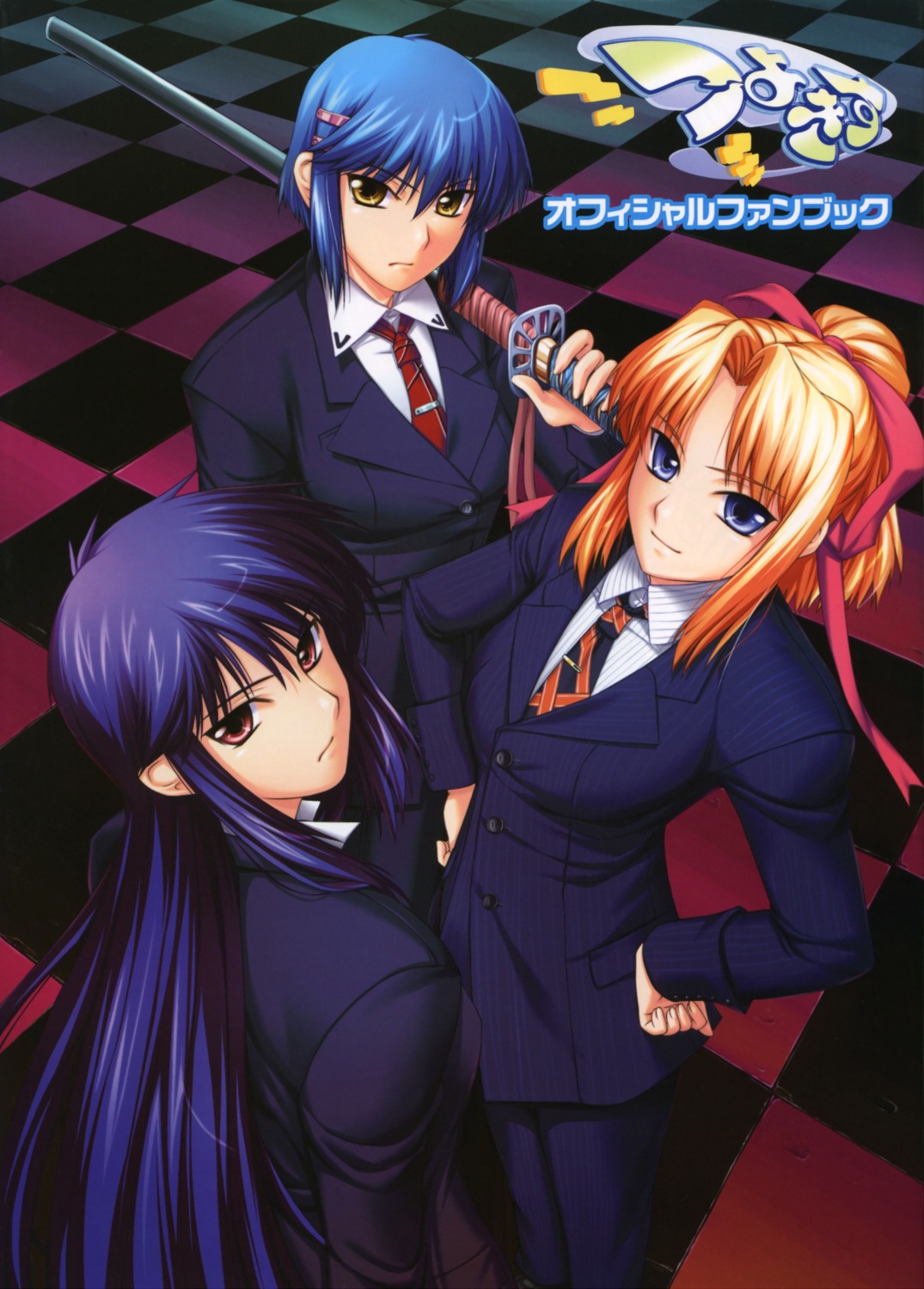 kiriya_erika, kurogane_otome, shironeko_sanbou, tsuyokiss, yashi_nagomi