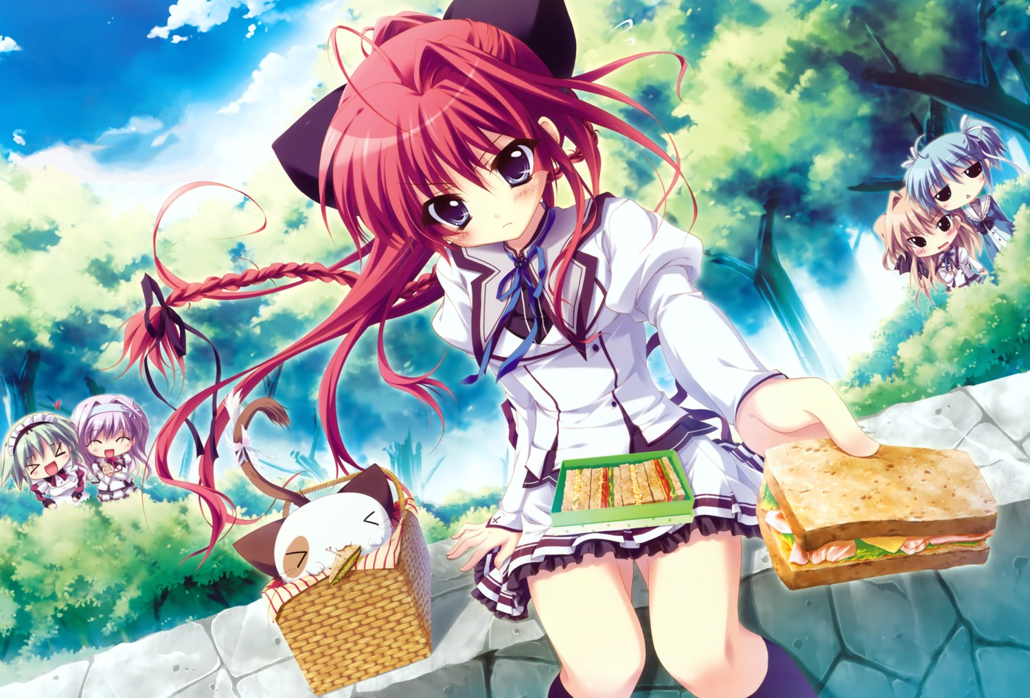amaha_miu, detexted, inui_sana, izumi_tsubasu, mashiroiro_symphony, palette, pannya, seifuku