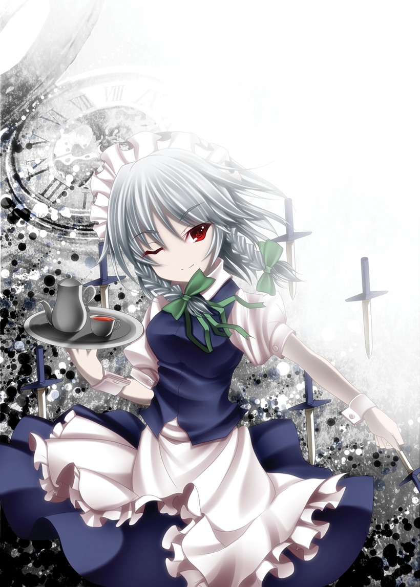 izayoi_sakuya, kiyomin, touhou