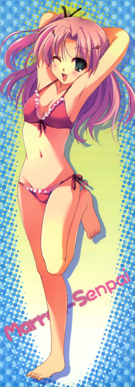 bikini, maaryan, stick_poster, swimsuits, to_heart_(series), to_heart_2