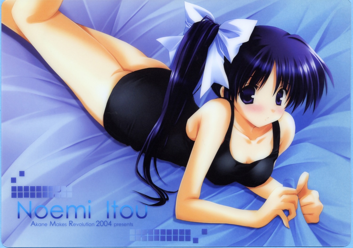 ikegami_akane, itou_noemi, school_swimsuit, swimsuits, with_you
