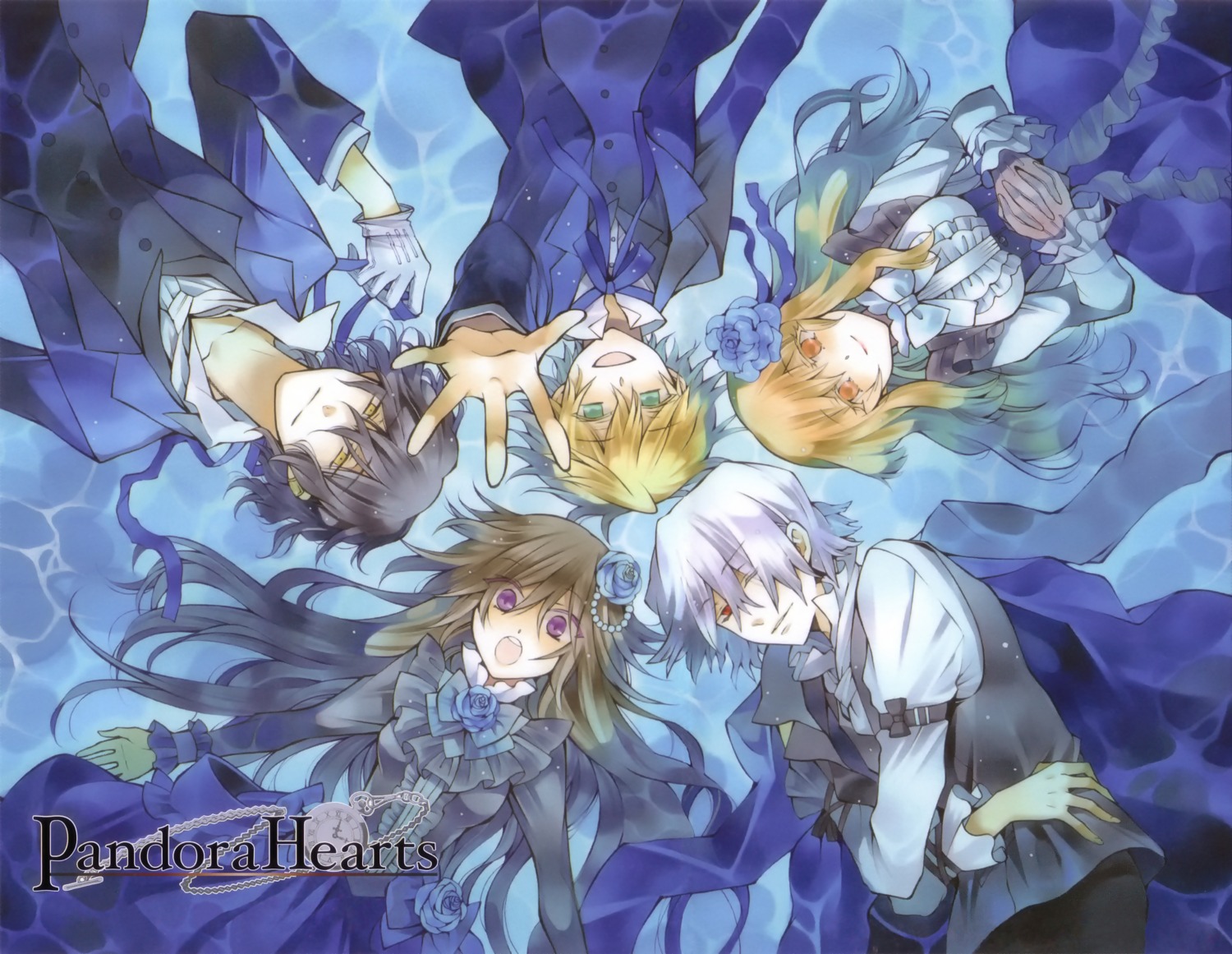 ada_vessalius, alice_(pandora_hearts), gilbert_nightray, lolita_fashion, mochizuki_jun, oz_vessalius, pandora_hearts, shalon_rainsworth, xerxes_break