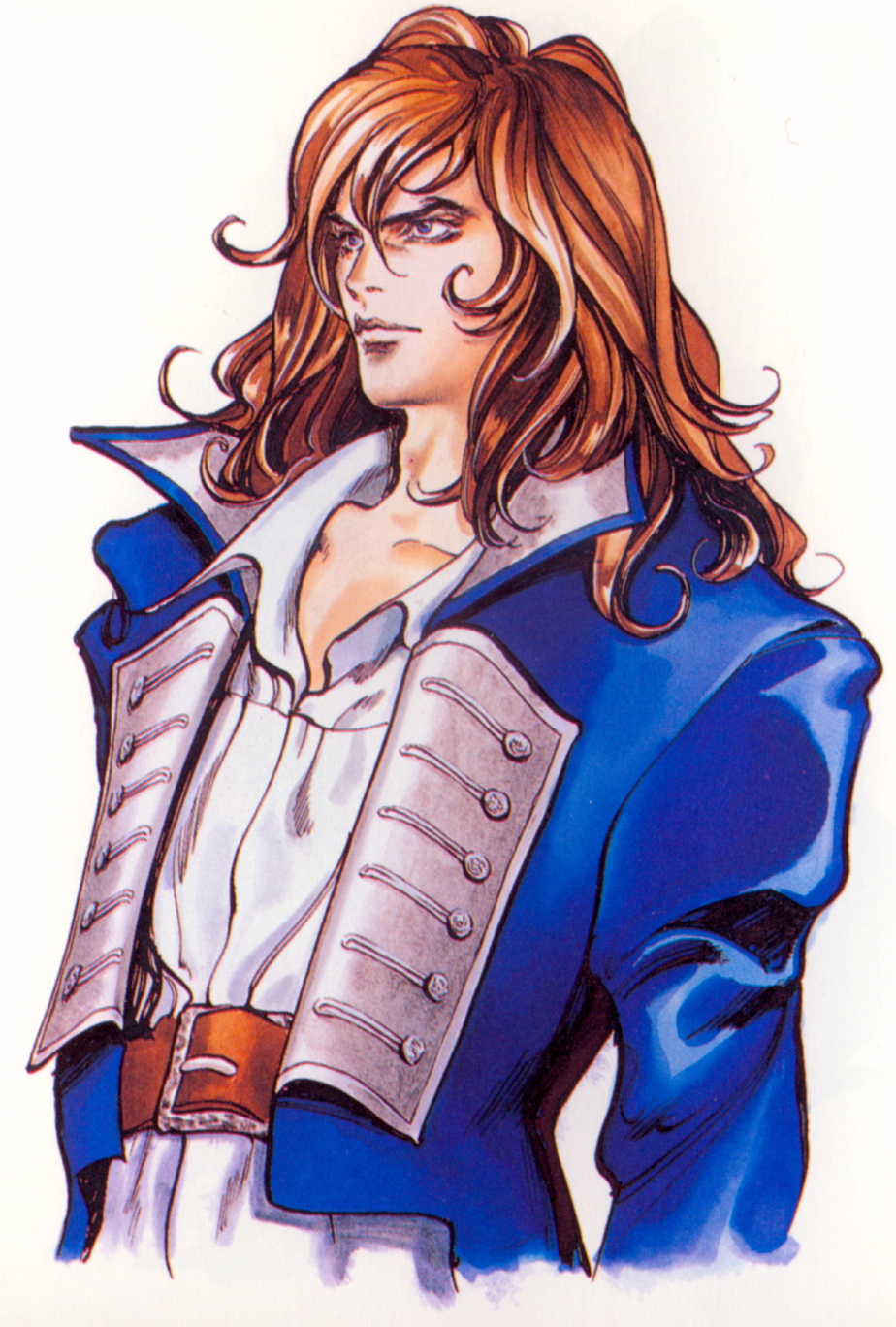 castlevania, castlevania:_symphony_of_the_night, kojima_ayami, konami, male, richter_belmont