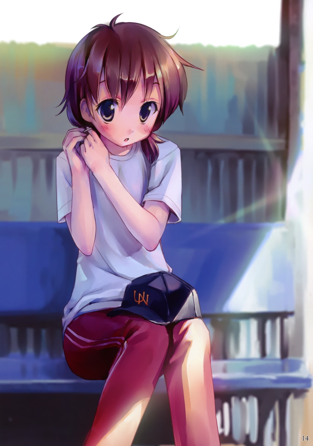 gym_uniform, kogemashita, ookiku_furikabutte, takoyaki