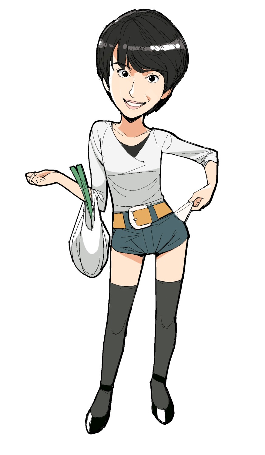 a1, initial-g, nakamura_eriko, thighhighs