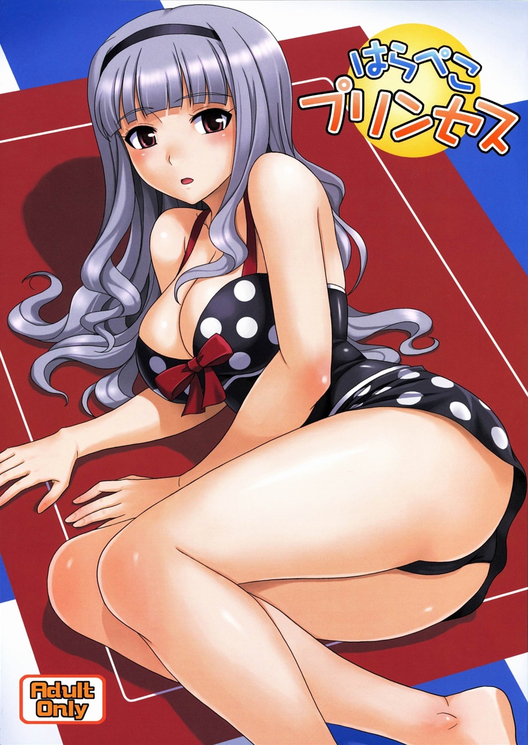 cleavage, hida_tatsuo, junpuu_manpan-dou, shijou_takane, swimsuits, the_idolm@ster