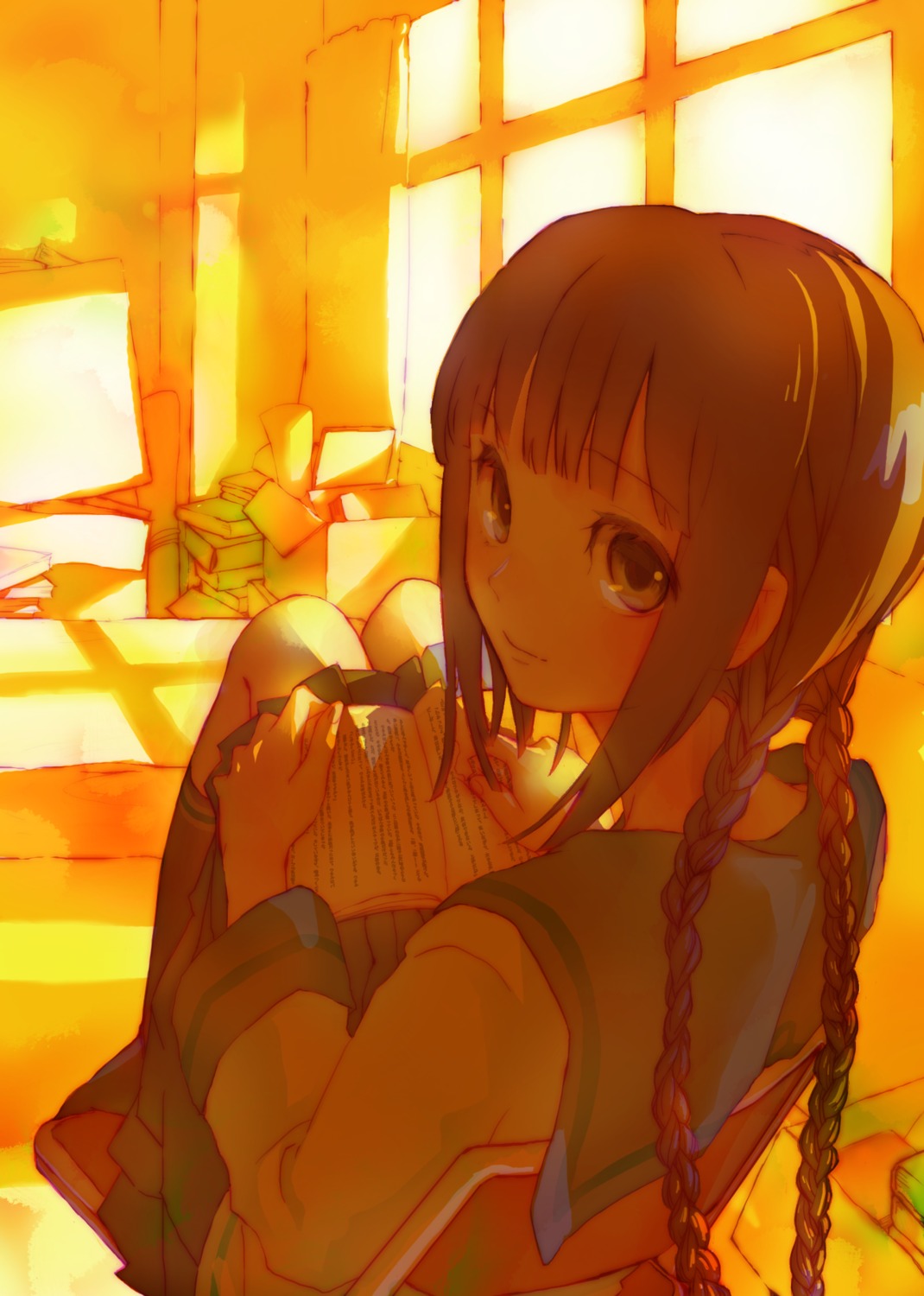 amano_tooko, bungaku_shoujo, neko_tani, seifuku