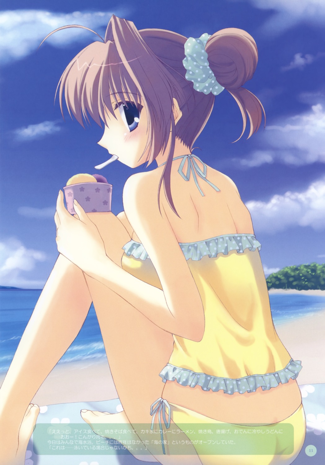 ice_&_choco, lulusha, nanao_naru, swimsuits