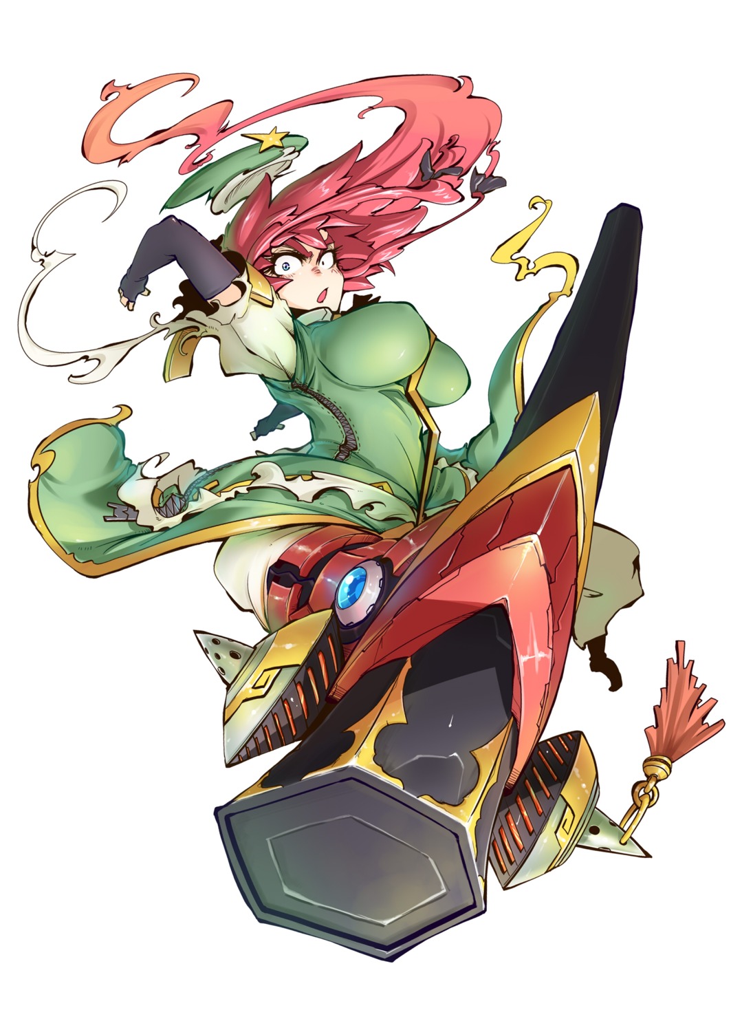 hong_meiling, kage_houshi, touhou