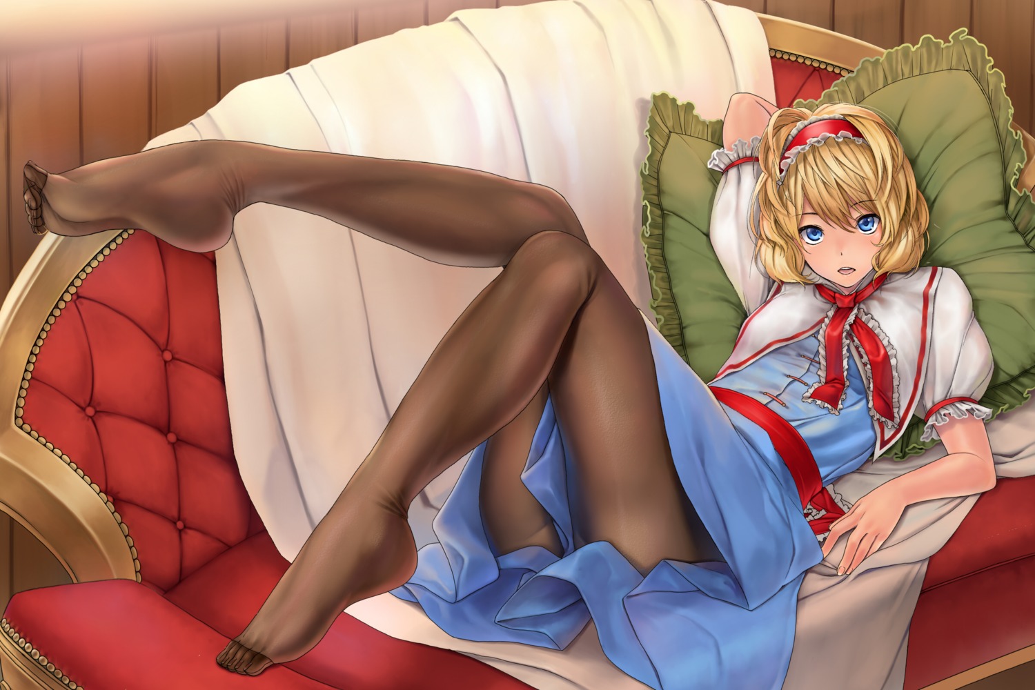 alice_margatroid, inuzuka_bouru, pantyhose, touhou