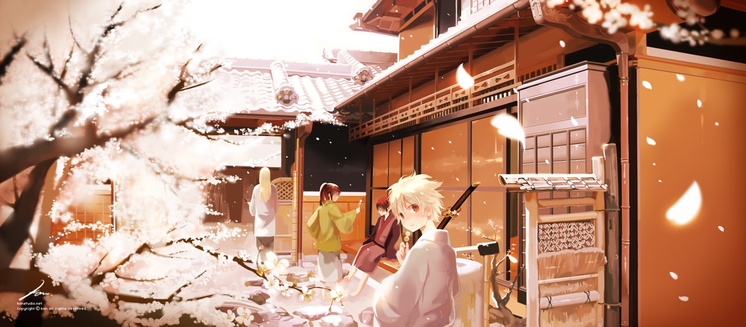 gintama, kaninn, katsura_kotarou, male, sakata_gintoki, sword, takasugi_shinsuke